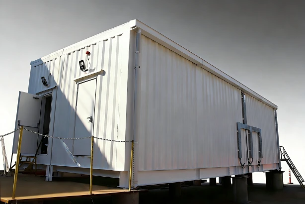Walk-In Electrical House Power Module with Integrated HVAC